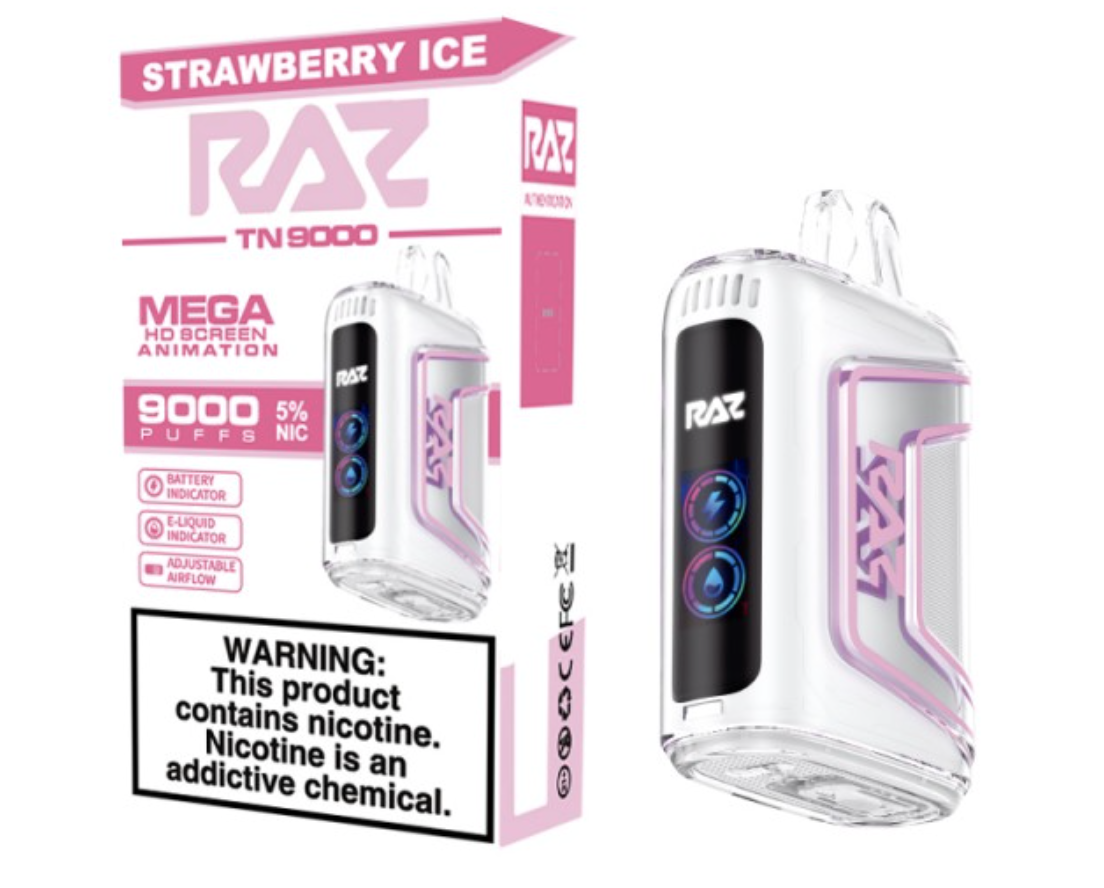 RAZ 9000 puffs